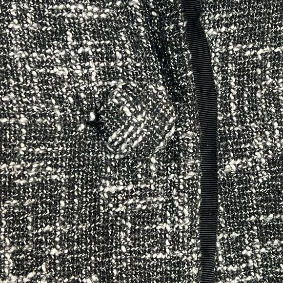 Talbots Black White Tweed Suit Jacket - Picture 5 of 14